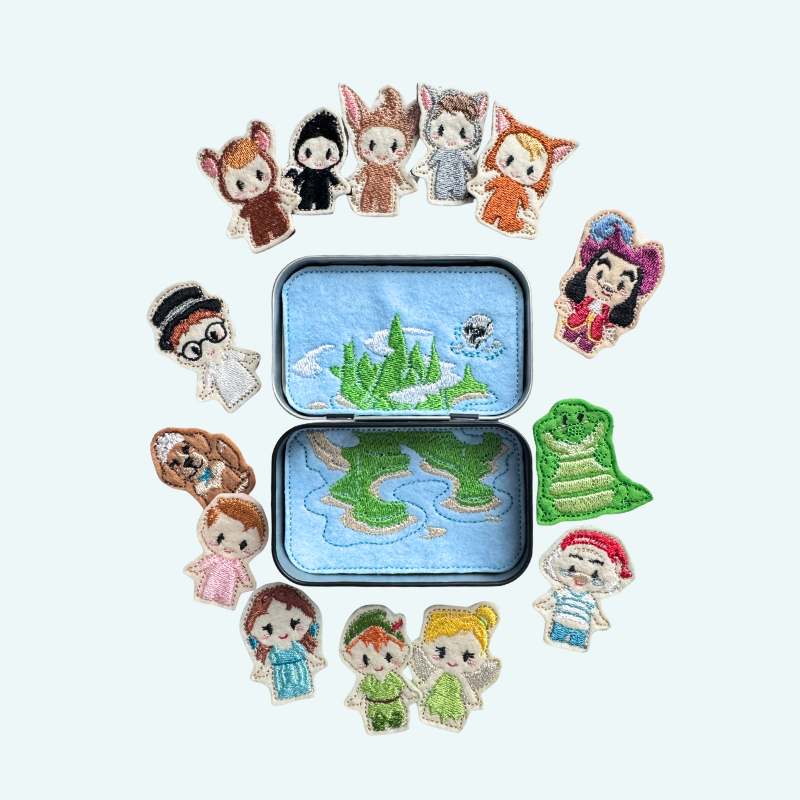Pan Mini Felt Tin