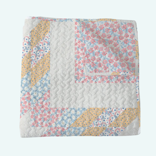 Adeline Patchwork Original Baby Blanket