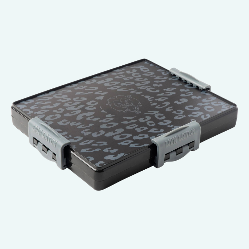 Black Leopard Travel Jewelry Case