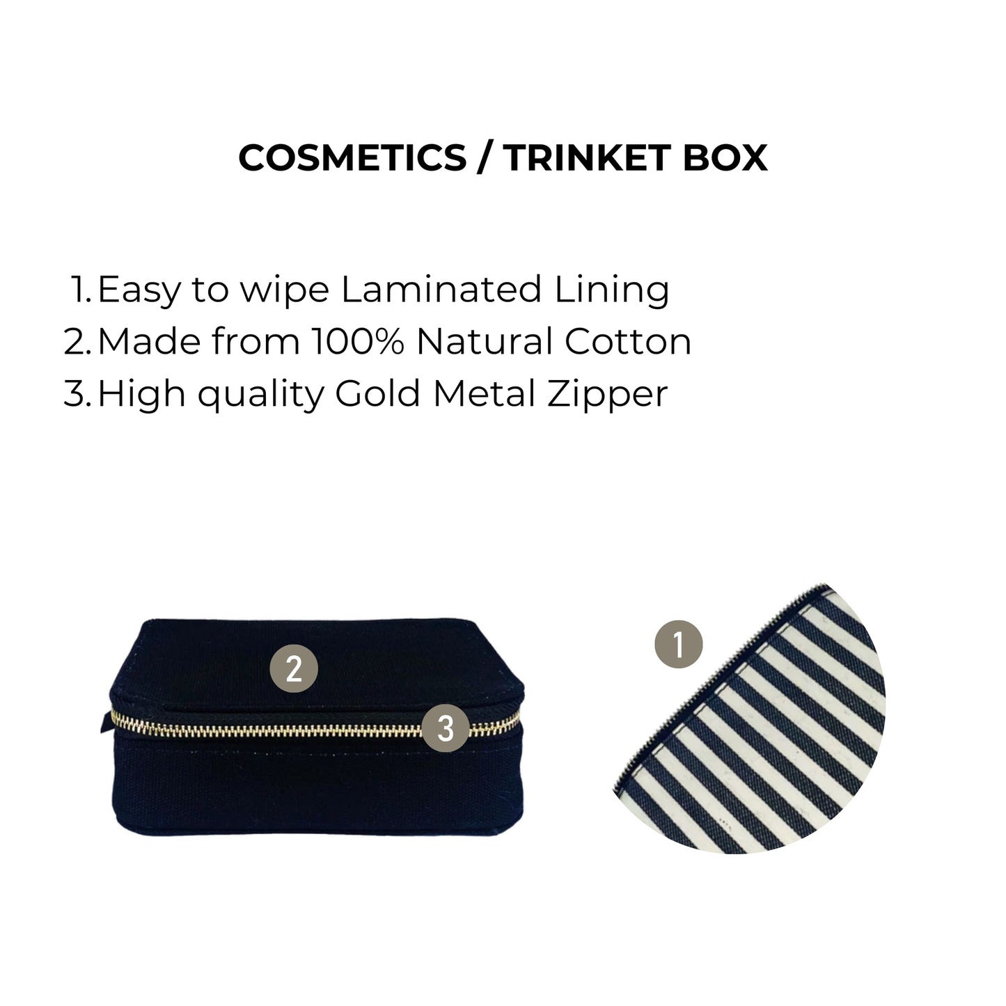 Large Cosmetics/Trinket Box