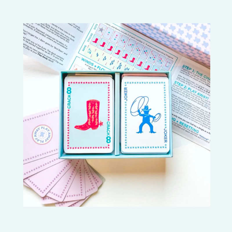 Play Away Mahjong - Texas Playing Card Deck