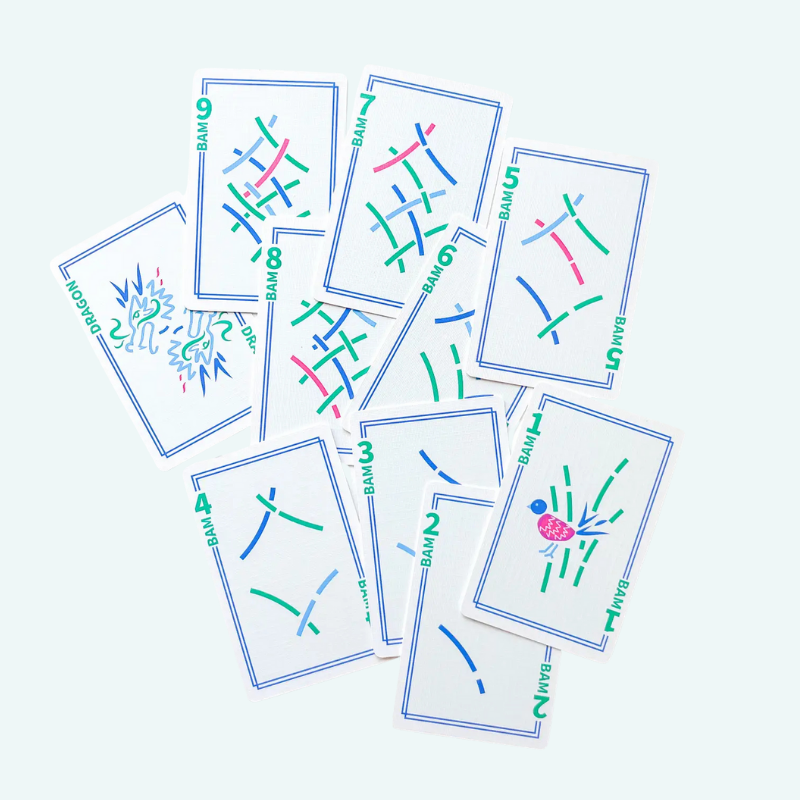Play Away Mahjong - Modern Playing Card Deck