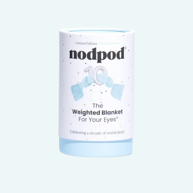 Nodpod Weighted Sleep Mask -Birthday Blue