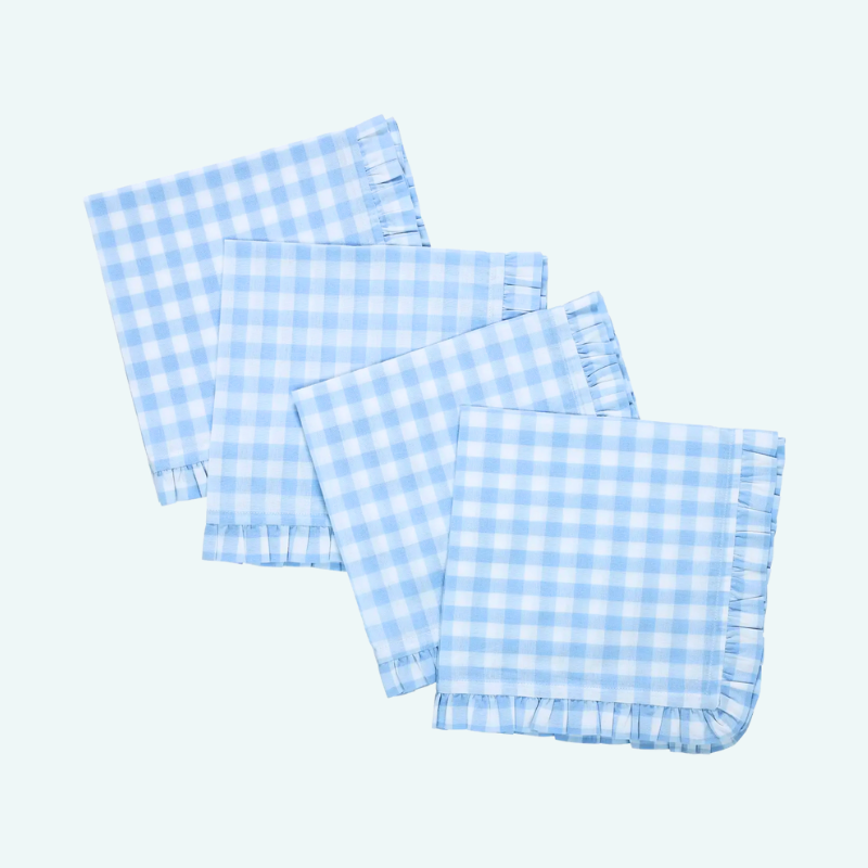 Gingham Dinner Napkins