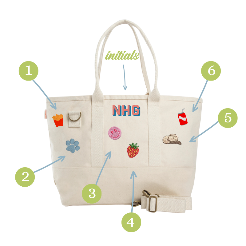 ICONic Large Tote Bag