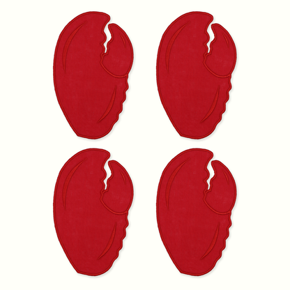 Lobster Claw Linen Cocktail Napkins
