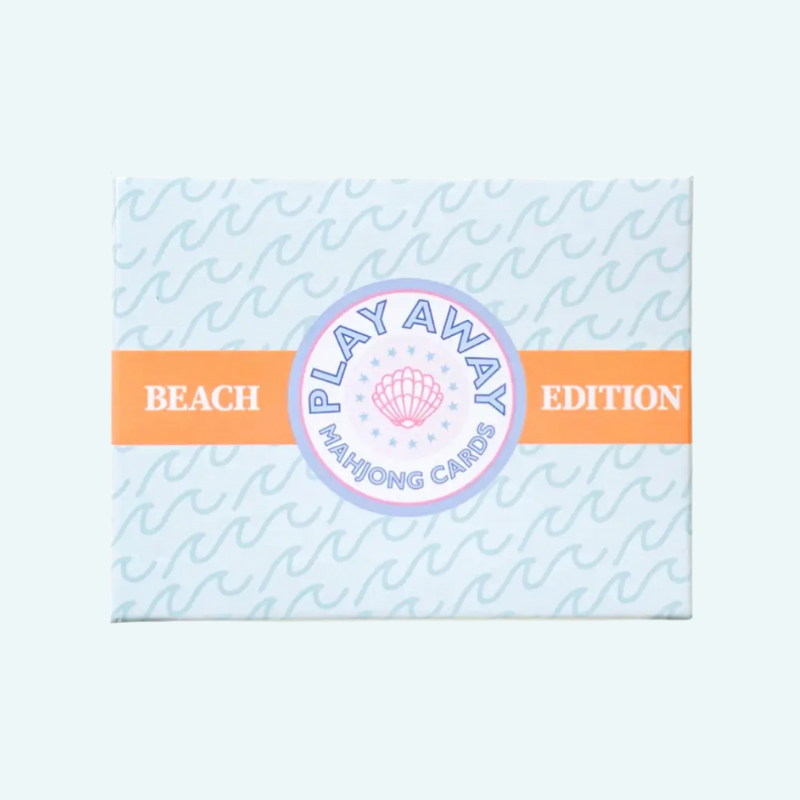 Play Away Mahjong - Beach Playing Card Deck
