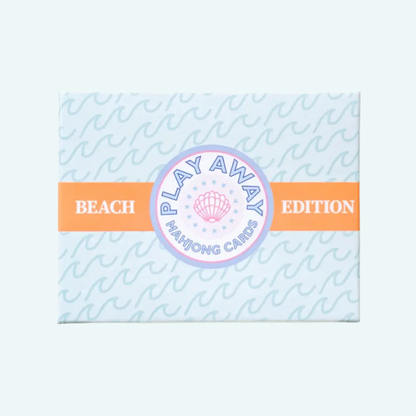 Play Away Mahjong - Beach Playing Card Deck