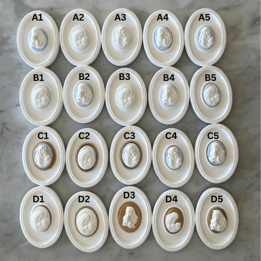 Mary & Baby Jesus Cameos