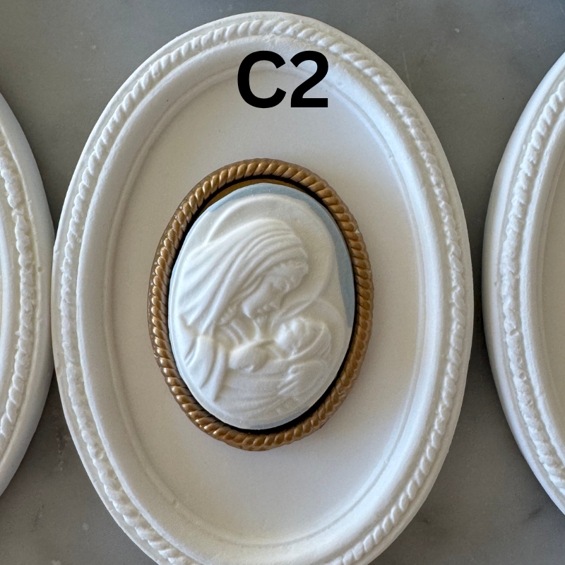 Mary & Baby Jesus Cameos