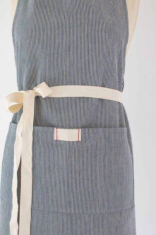 Apron - Railroad Stripe Canvas Adult Apron