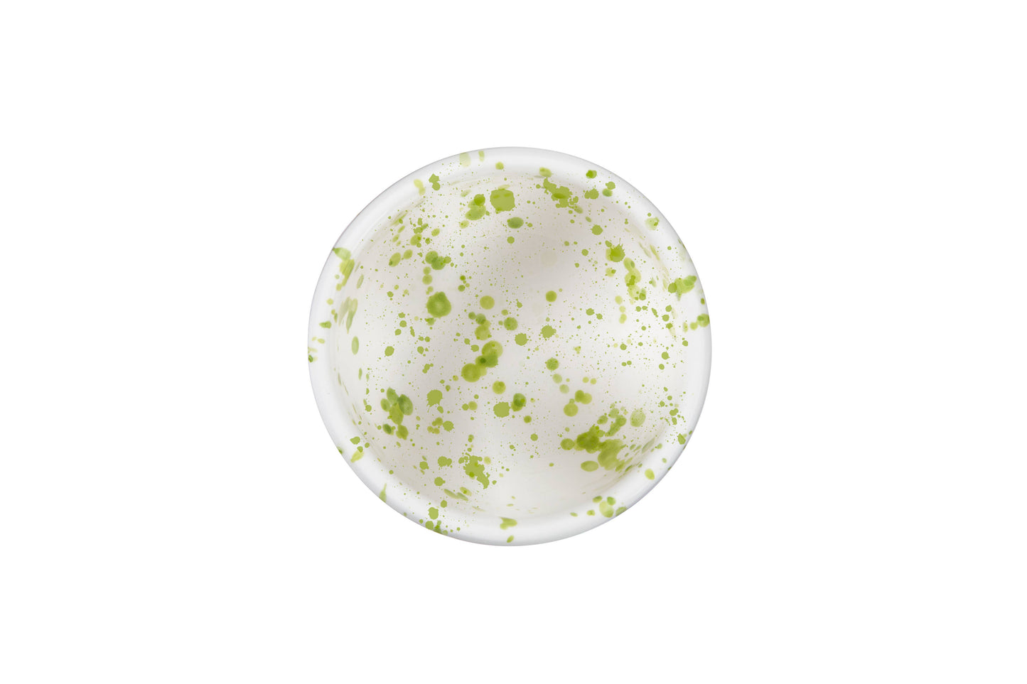 Green Splatter Dish