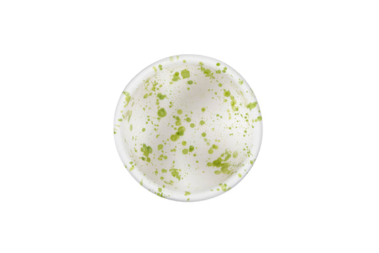 Green Splatter Dish