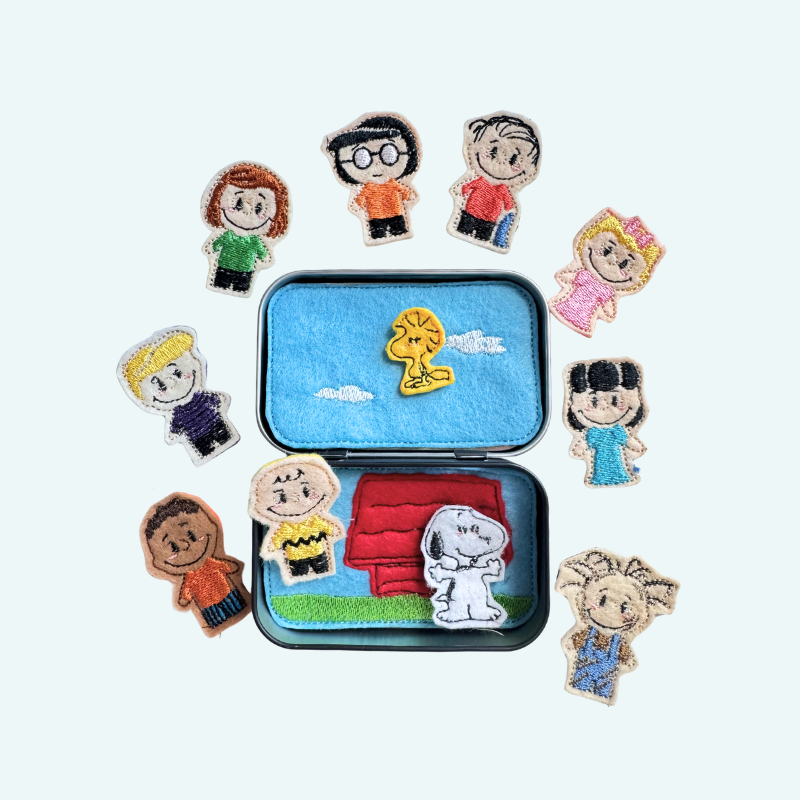 Friends Mini Felt Tin