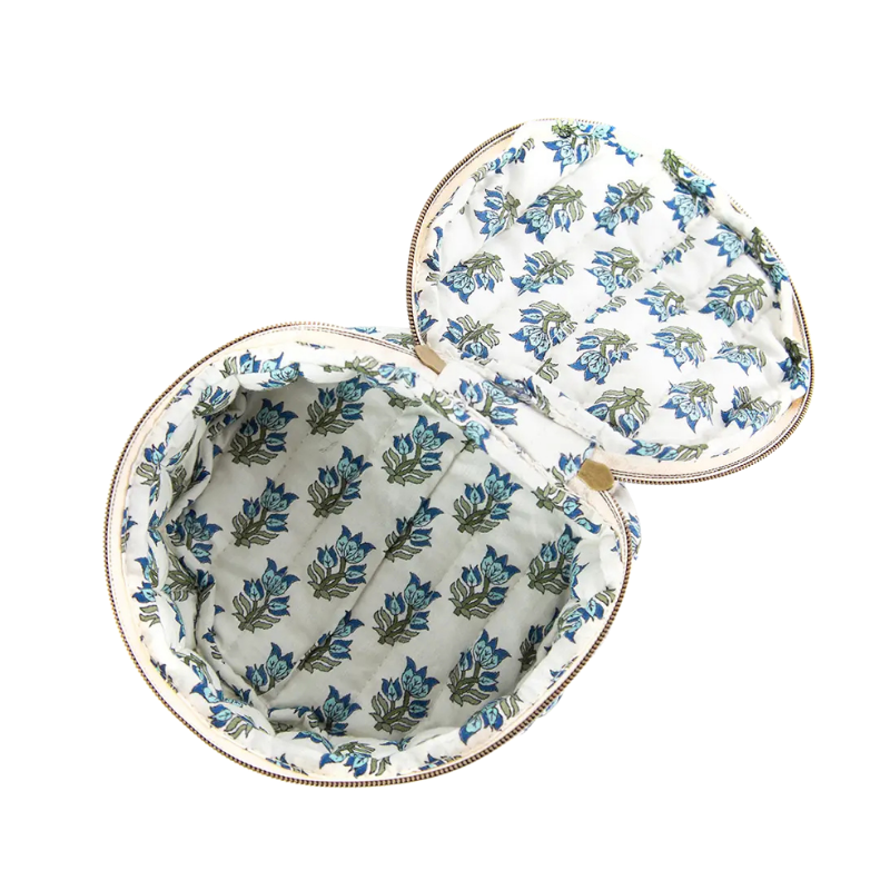 Block Print Circle Case