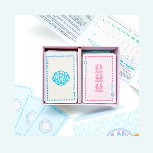 Play Away Mahjong - Beach Playing Card Deck