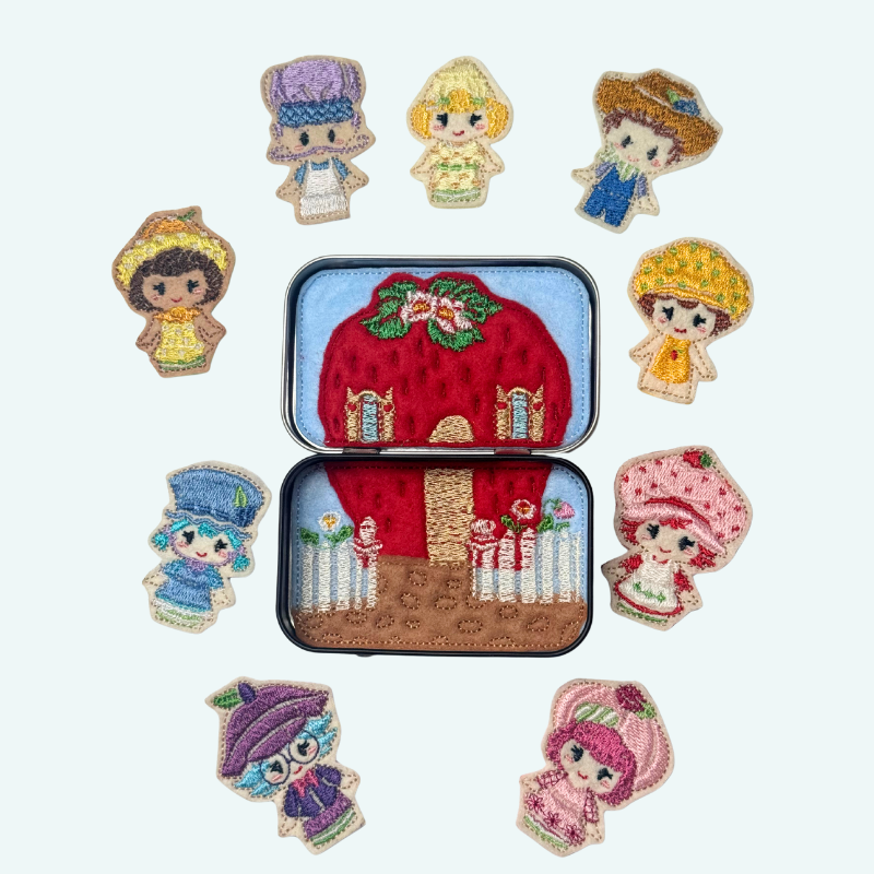 Fruit Mini Felt Tin