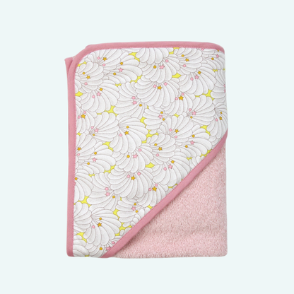 Liberty® Sponge and Fabric Baby Bath Cape -Cassandre