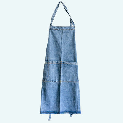 Washed Denim Apron