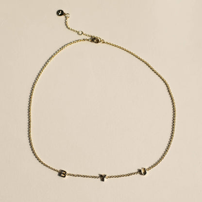 Brigham Young University Initial Necklace