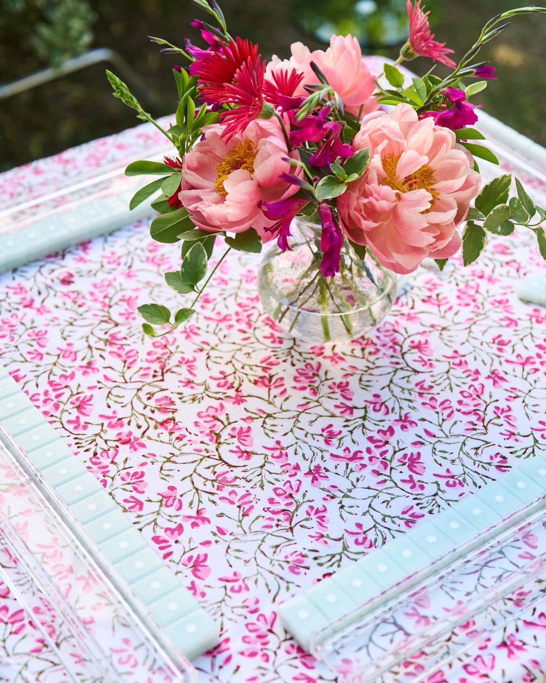 Elizabeth Mahjong Tablecloth