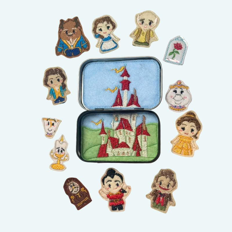 Beauty Mini Felt Tin