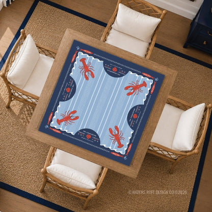 Harbor House Mahjong Mat