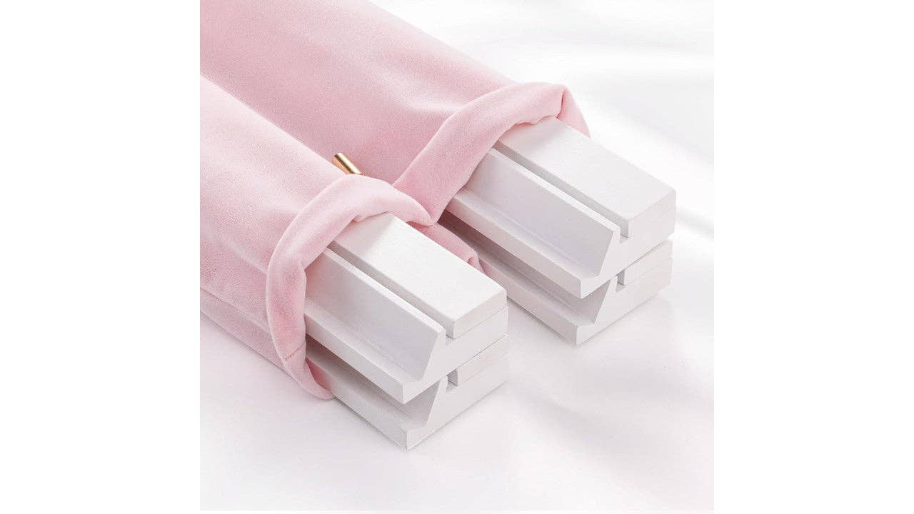Rack Bag for Racks and Pushers, Velvet, 2 Compartments Fits 4 Racks up to 20"