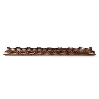 Chocolate Wavy Mahjong Rack