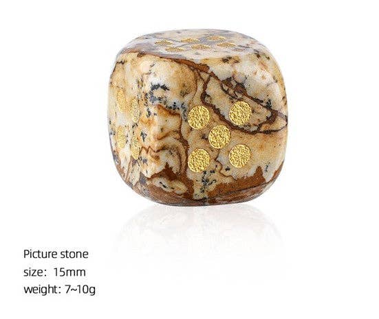 Natural Stone Dice
