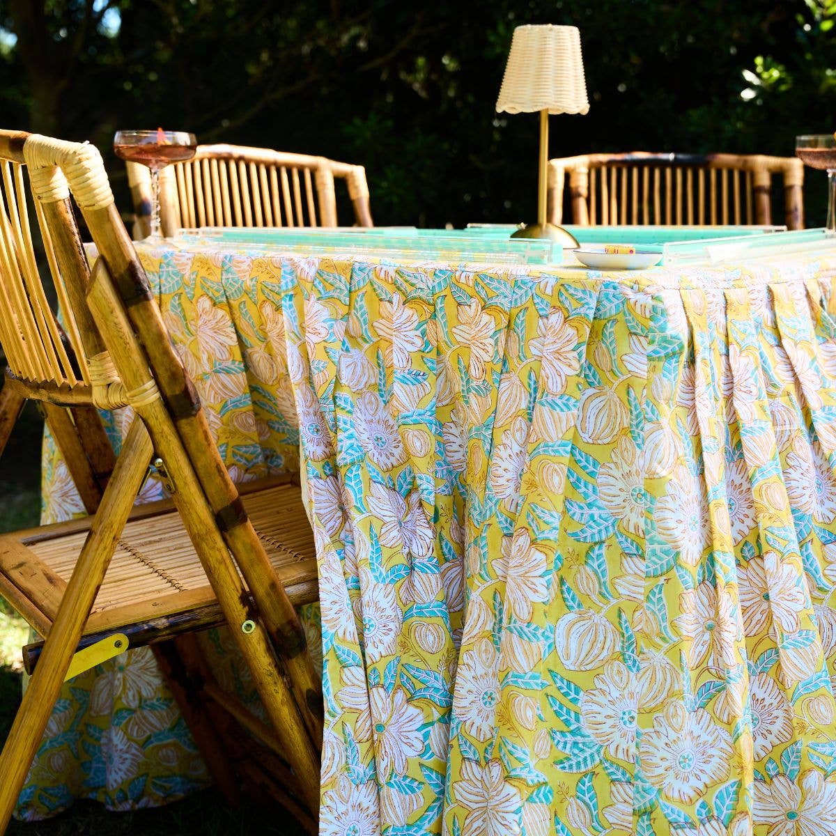 Emily Mahjong Tablecloth