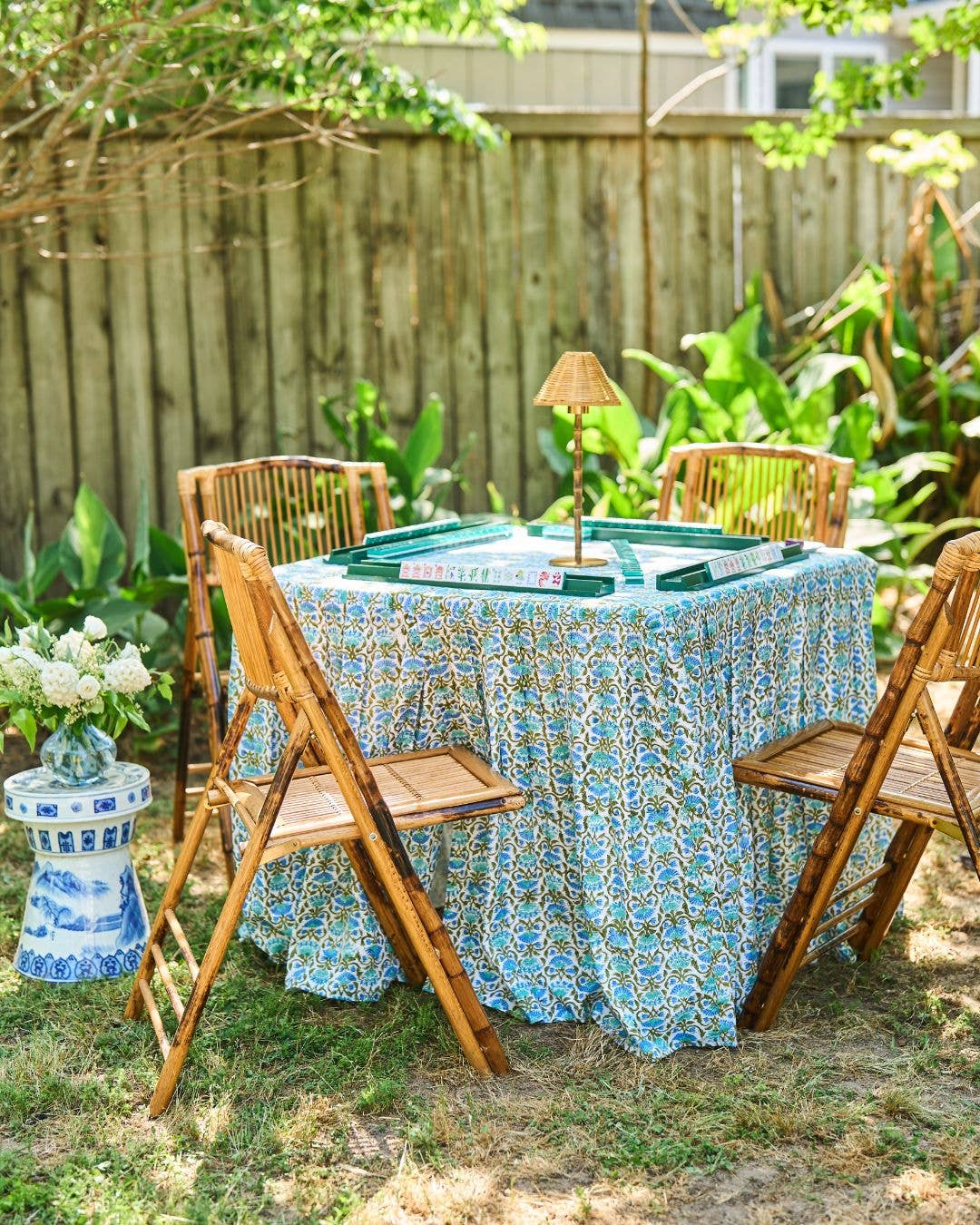 Audrey Mahjong Tablecloth