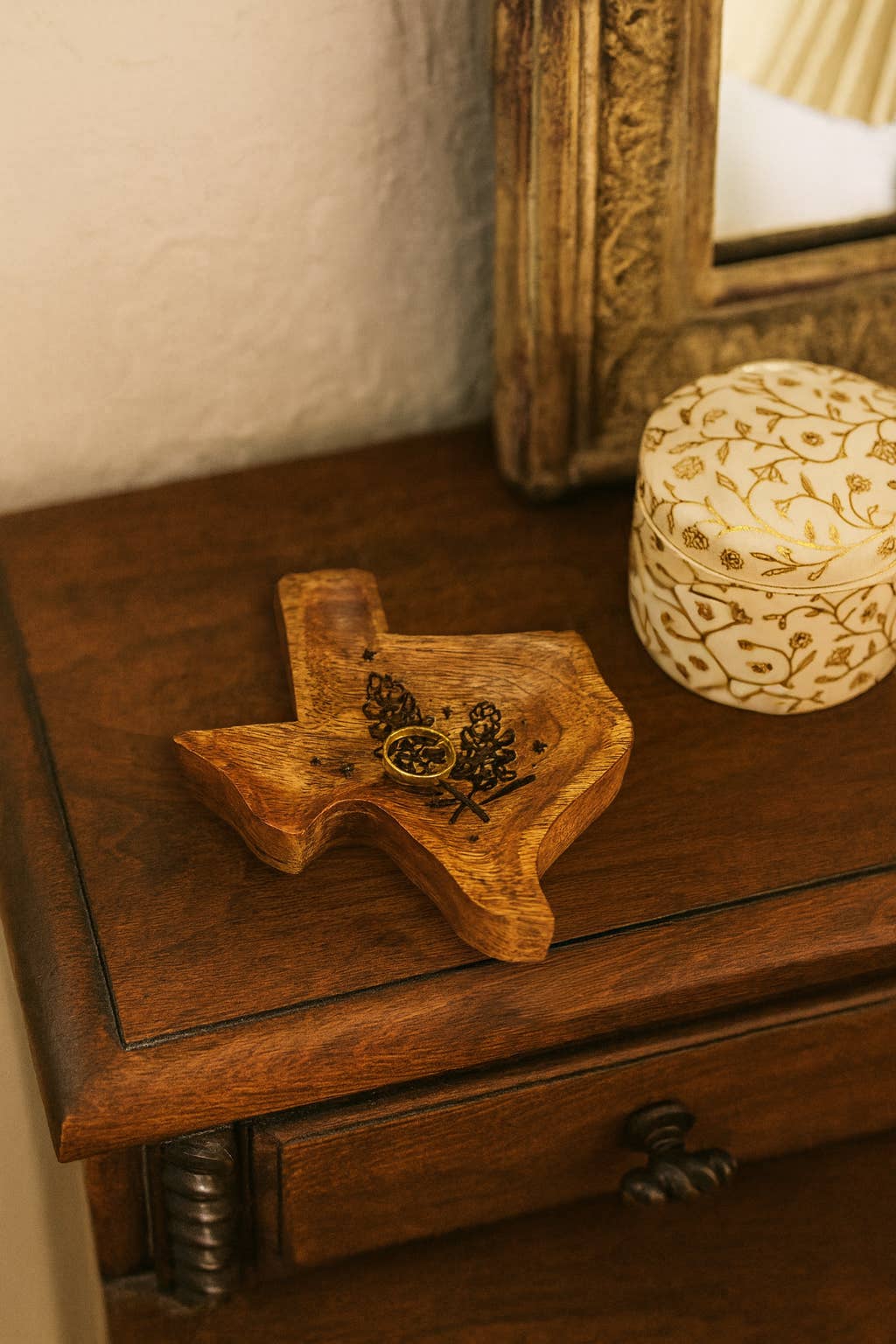 Texas Bluebonnet Dice Tray