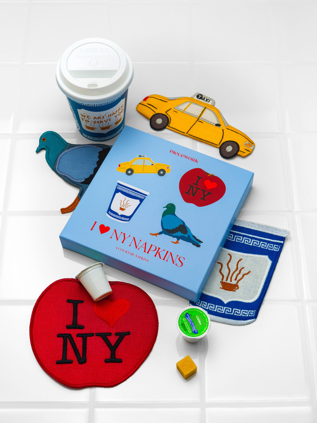 I❤️NY Cocktail Napkins - Set of 4